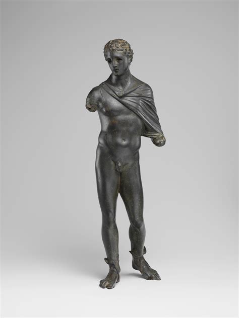 bronze statuette Hermes